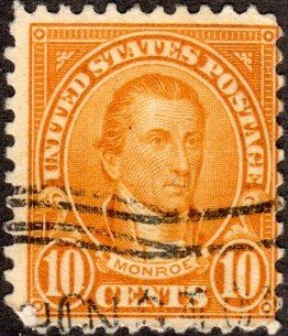 United States 642 - Used - 10c James Monroe (1927) (3)