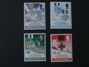 ​MONTSERRAT-1971 SC#260-3  50TH ANNIV: BRITISH COMMONWEALTH--MNH VF LAST ONE