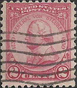 # 689 Used Carmine Rose General Von Steuben