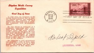 FDC 1946 SC #944 Stephen Watts Kearny Exped. - Sta Fe, N Mex - Single - F60643