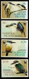 Norfolk Island #832-5 MNH cpl birds