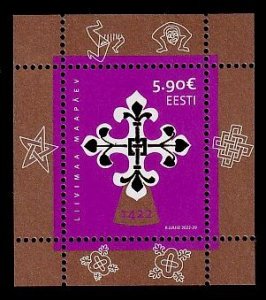 Estonia Sc# 992 MNH 600th Anniversary Livonian Diet (S/S)