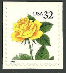US Cat # 3049, Rose, MNH