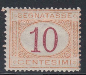 Italy - 1870 Tax Sass. n.6 cv 3600$ SUPER CENTERED  MLH*