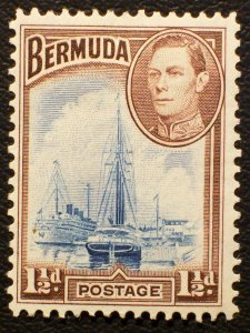 Bermuda Scott #119 unused