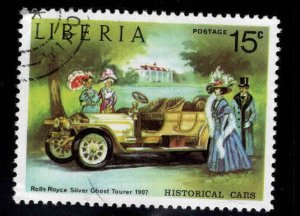 LIBERIA Scott 650 Used car stamp