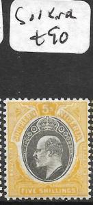 SOUTHERN NIGERIA  (PP1209B) KE 5/-  SG 18  MOG