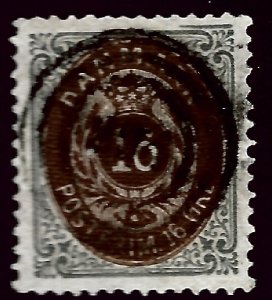 Denmark SC#30 Used VF...Very Collectible!