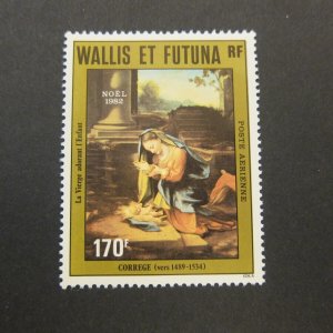 French Wallis and Futuna Islands 1982 Sc C118 Christmas Religion set MNH