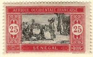 Senegal Sc #92 F-VF Mint OG hr French Colonies are Hot!