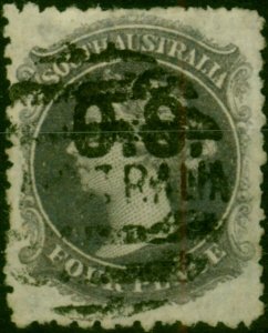 South Australia 1874 4d Dull Violet SG08 Fine Used