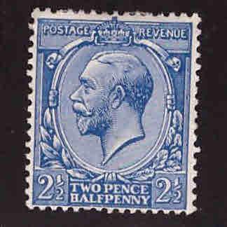 Great Britain Scott 163, KGV  MH* wmk 33 perf 15x14