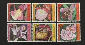 Bulgaria 1986 #3140-5(6), Orchids, MNH.