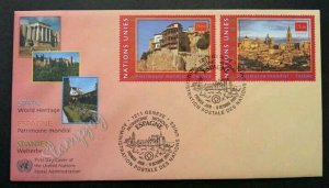 United Nation World Heritage - Spain 2000 (stamp FDC)