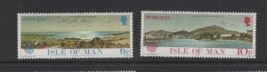 Isle of Man #99-100  (1977 Europa  set)  VFMNH  CV $0.60