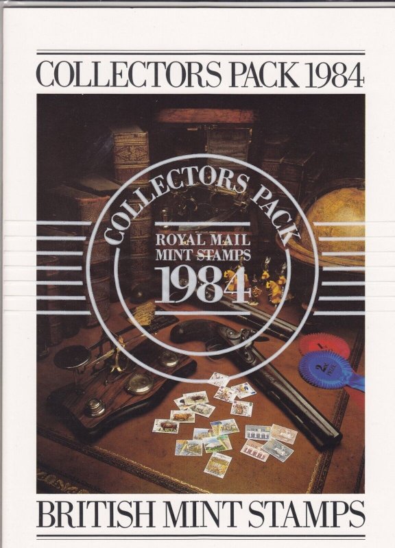 GB QEII 1984 Collectors Pack Includes the Year's Complete Commemorative Sets U/M