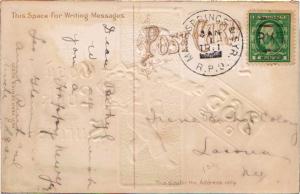 United States U.S. R.P.O.'s Mass. Springs & Syr. c1915 102-J-1  PC.