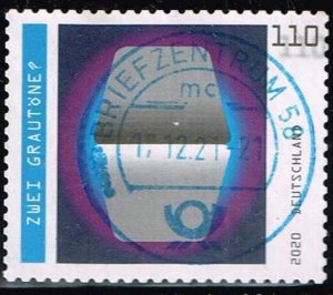 Germany, Sc.#3166 used  optical Phenomena 2020, self-adhesive