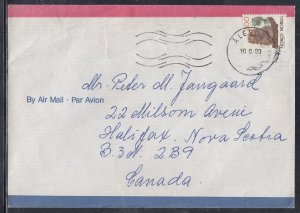 Norway - Aug 1989 Cover to Canada