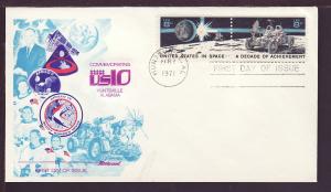 US Space Achievments 1971 Fleetwood U/A FDC BIN M512