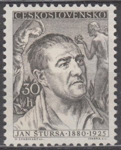 Czechoslovakia Scott #700 MH 1955