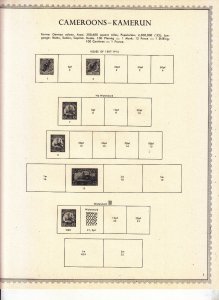 Germany - German Colonies - 21 Minkus pages 