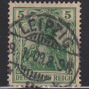 Germany, Sc. 82, Leipzig postmark