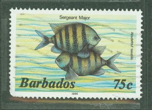 Barbados #654  Single