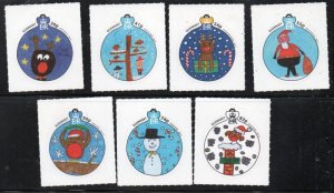 Guernsey Sc 1267-1274  2014 Christmas stamp set mint NH