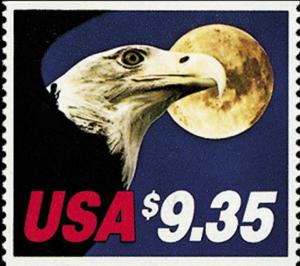 1983 $9.35 Express Mail, Eagle & Moon Scott 1909 Mint F/VF NH