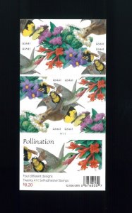 United States 41¢ Pollination Bird Bee Butterfly Postage Stamp #4153