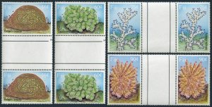 Fiji 607-610 gutter,MNH.Michel 602-605. Corals 1989.