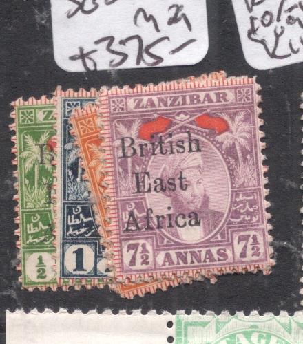 British East Africa On Zanzibar SG 80-5 MOG (3dkc)