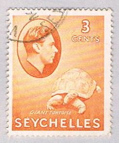 Seychelles 127 Used Turtle 1938 (BP53616)