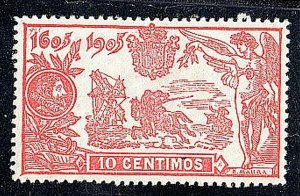 SPAIN Sc.#287-291, and #293 MH (CV $98)