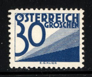 Austria 1925  Scott #J149 MH