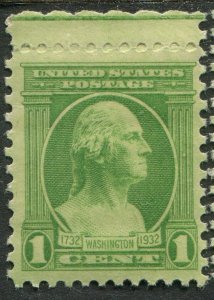 705 1c Washington Mint NH OG
