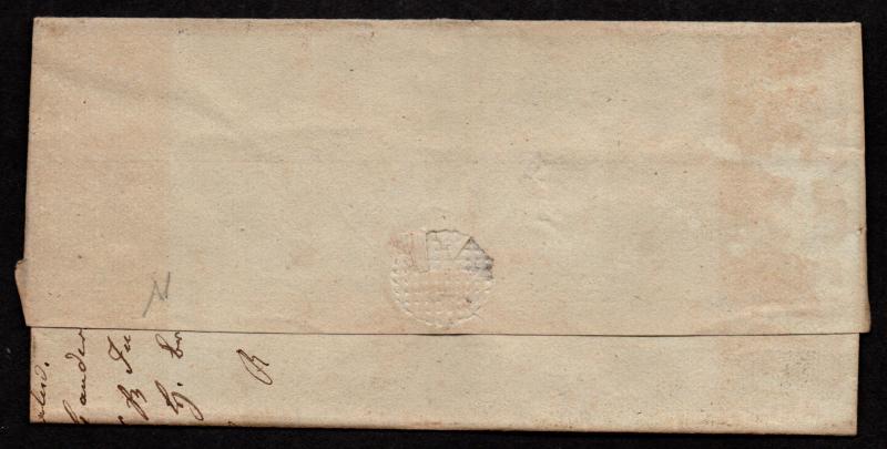 $German Stampless Cover, Rethem-Gandersheim