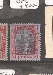 Malaya Jap Oc Perak $1 brown chop SG J203a MNH (8dap)