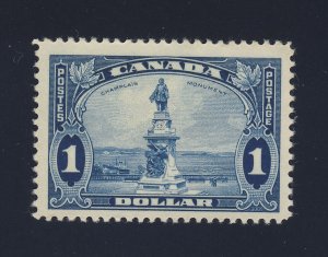 Canada $1.00 stamp #227-$1.00 Champlain MNG F/VF Guide Value = $62.50