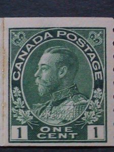 ​CANADA-1911 SC# 104 KING GEORGE V -MNH-STAMP-111 YEARS OLD-RARE-VERY FINE