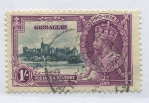 Gibraltar KGV 1935 1/ Silver Jubilee used