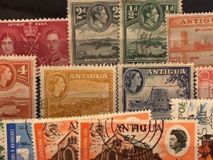 Antigua mounted mint and used  stamps  Ref A230