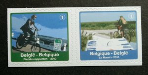 Belgium System Of Bicycle Crosspoints 2010 Cycling (stamp) MNH *self adhesive