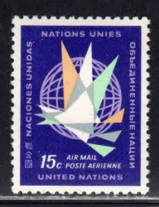 United Nations #C11 ~ Airmail ~ Mint, NH,  GL (1964)