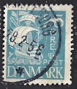 DENMARK #194 - USED  - 1927- DENM085