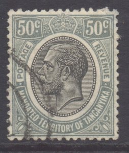 Tanganyika Scott 37 - SG100, 1927 George V 50c used