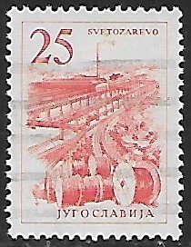 Yugoslavia # 634 - Cable Factory - used....{Gn13}