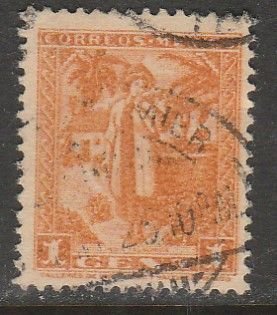 MEXICO 729, 1¢ YALALTECA NATIVE LADY. USED. F-VF. (1284)