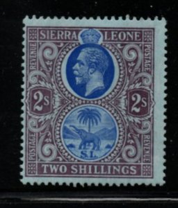 Sierra Leone sc 116 1912 2/ G V & Elephant stamp mint